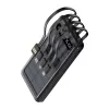 Setty Batería solar portátil SLR-100 10000 mAh negra