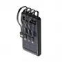 Setty Batería solar portátil SLR-100 10000 mAh negra