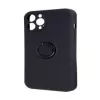 iLike Funda con anillo de dedo para Samsung Galaxy A53 5G negra
