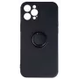 iLike Funda con anillo de dedo para Samsung Galaxy A53 5G negra