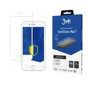 3MK Apple iPhone 7 HardGlass Max Blanco Protector de pantalla de cristal templado