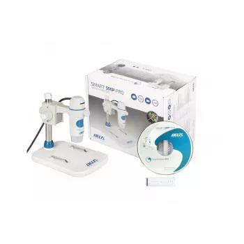 Delta Optical Smart 5MP Pro Microscopio digital 20-300x USB 2.0 con soporte metálico