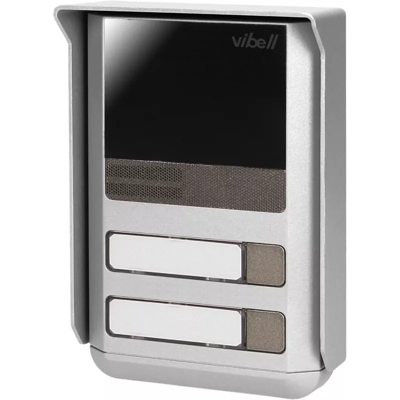 ORNO portero automático de dos hilos para dos viviendas Vibell OR-DOM-SL-924