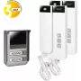 ORNO portero automático de dos hilos para dos viviendas Vibell OR-DOM-SL-924