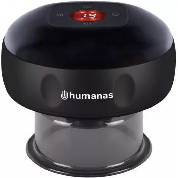 Humanas BB01 Plus copa de succión negra - copa de masaje anticelulitis