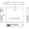 Hikvision DS-7716NXI-K4(D) DVR/NVR AcuSense de 16 canales, 4K HDMI, 4 SATA, H.265+