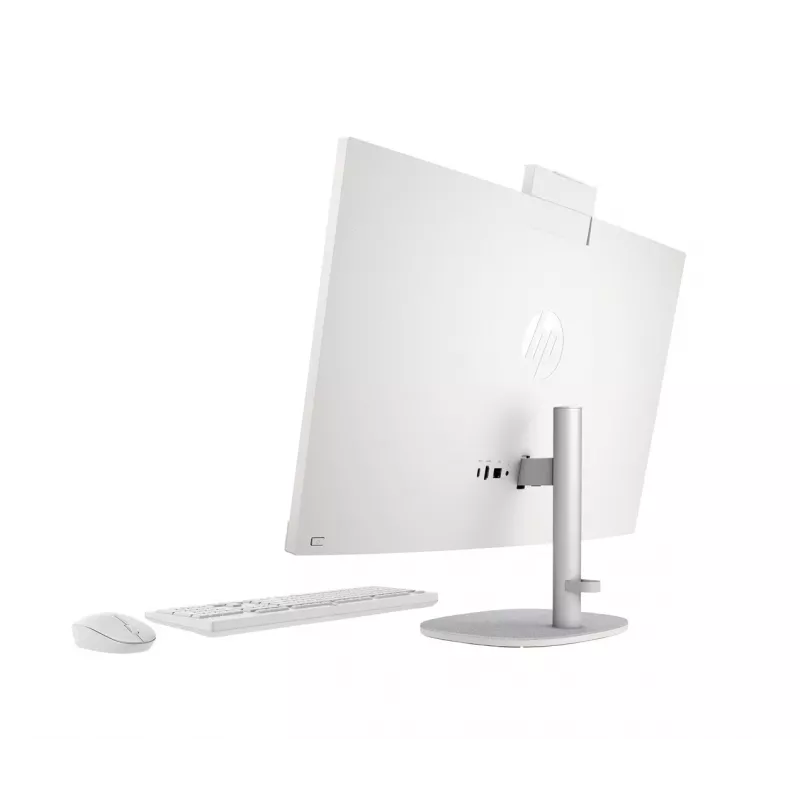 HP AiO 27-ct2004nw All-in-One PC, AMD Ryzen AI 5 330, 27 inch FHD IPS Anti-Glare, 16GB DDR5, 512GB SSD, AMD Radeon 820M, 1080p IR Webcam, Windows 11, Shell White/Light Gray, 2 años de garantía