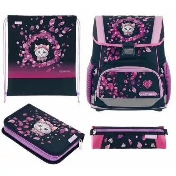 Herlitz Mochila escolar Loop Plus Blossom Dance