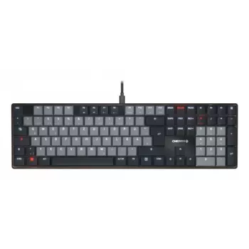 Teclado CHERRY KC 500 MX LP con cable mecánico MX LP 2.0 Ivory