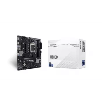 BIOSTAR H810MTE 2.0 Placa base, Intel H810, LGA 1700, DDR4, Micro ATX