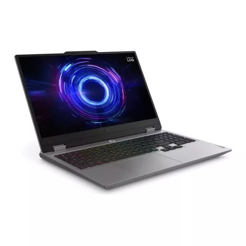 Lenovo LOQ 15IRX10 portátil gaming, i5-13450HX, 15,6" FHD IPS 144Hz, 16 GB DDR5, 512 GB SSD, GeForce RTX 5060 8GB, sin sistema operativo, Luna Grey + Lenovo Legion M300s ratón gaming RGB