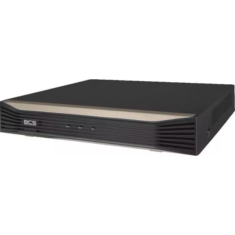 BCS Point Grabadora NVR IP de red 4K de 8 canales BCS-P-NVR0801-4KE-III