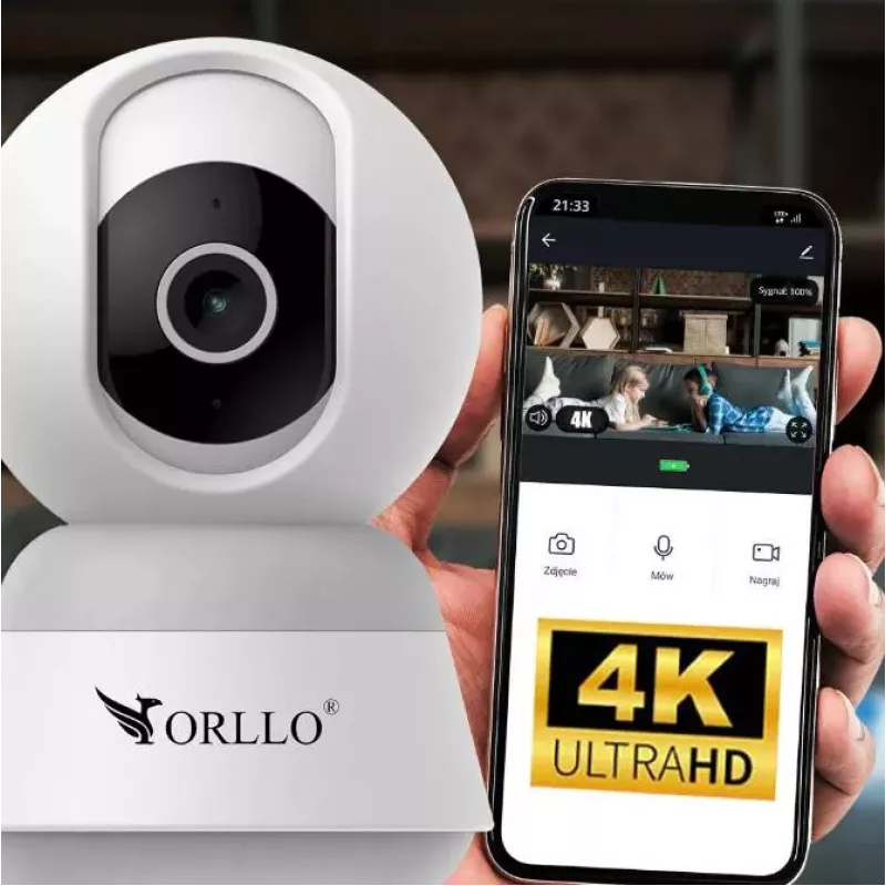 Orllo TW1 Indoor cámara IP Wi-Fi Tuya 4K