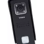 VIDOS S6B placa de calle exterior - plata/gris, 4 hilos, IP65, visión nocturna IR
