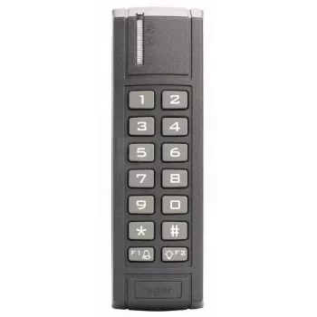 Lector de control de acceso ROGER PR312MF-G MIFARE con RS485 y Wiegand
