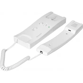 ORNO OR-DOM-BA-935ZD/W kit de videoportero de audio de 2 hilos para vivienda unifamiliar, blanco