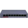 Hikvision DS-3E0109P-E/M(C) switch PoE Fast Ethernet de 9 puertos, 8 puertos PoE, presupuesto 65W, no gestionado