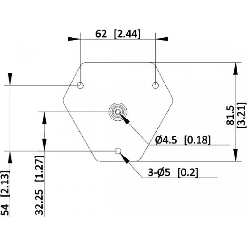 Hikvision DS-3WF5000S-SI-5ACG/2P puente inalámbrico 5 GHz 867 Mbps