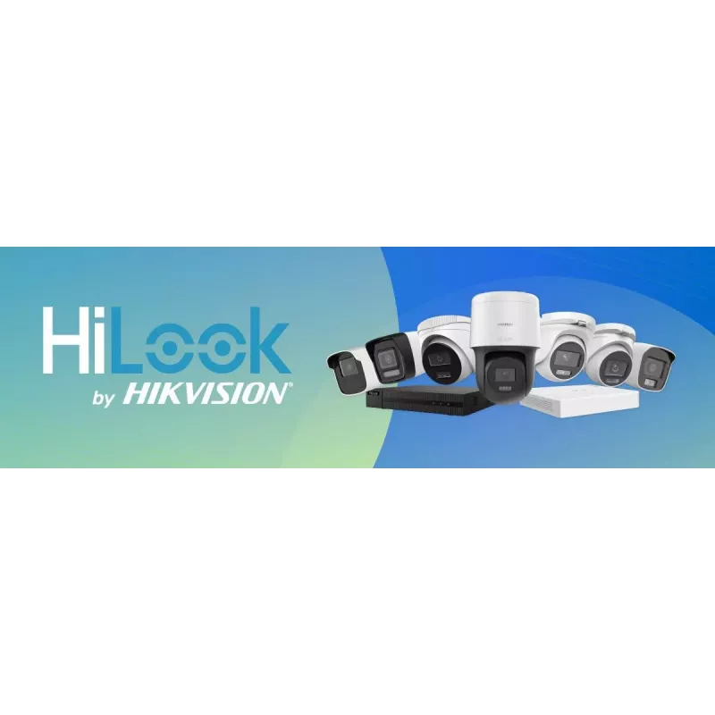 Hikvision Hilook IPC-B160HA-LU negro cámara de red tipo bala 6MP Smart Hybrid Light