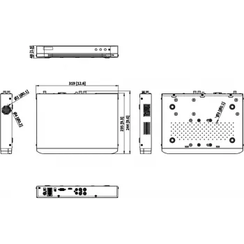 Hikvision iDS-7204HTHI-M1/XT 4-Channel 5-in-1 DVR