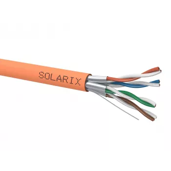 SOLARIX CAT.6A S/FTP LSOH B2ca s1d1a1 cobre desnudo macizo 23 AWG bobina de 500m