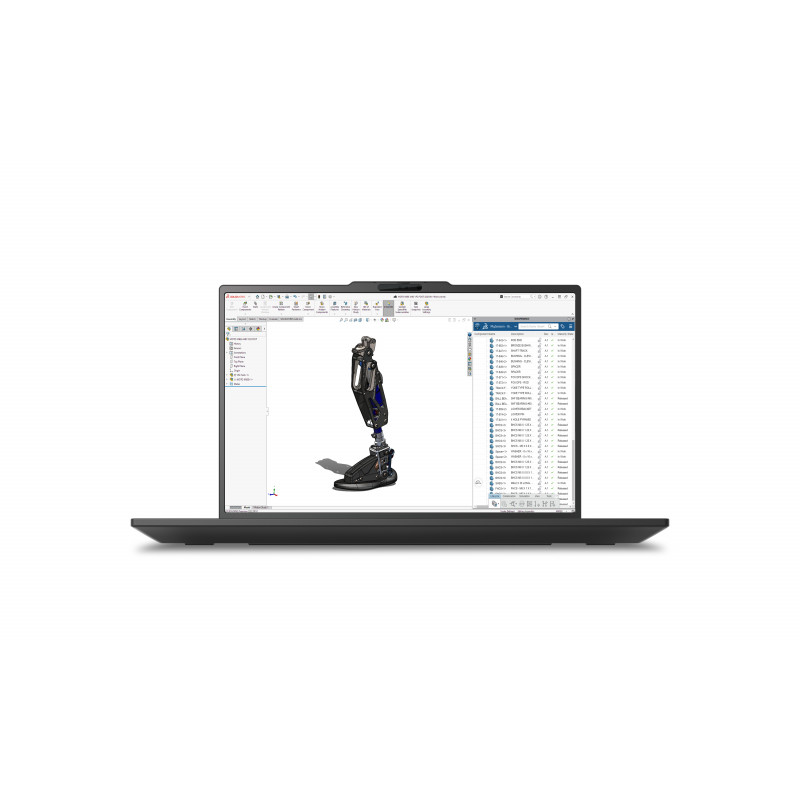 LENOVO ThinkPad P16s G5 Estación de trabajo móvil 21XG001SPB - AI 7 PRO 450 / 32GB / 1TB SSD / 16,0 inch WQUXGA / negro / Windows 11 Pro / 3 años Premier Support + compensación de CO2