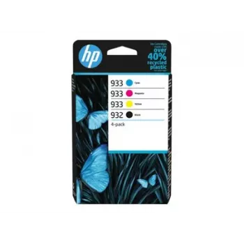 HP 932/3 CMYK Pack de 4 cartuchos de tinta originales (alto rendimiento)