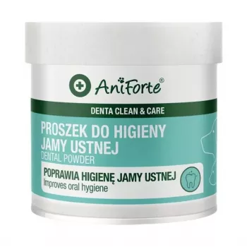 ANF ANIFORTE Oral Hygiene Powder para perros y gatos - 80 g