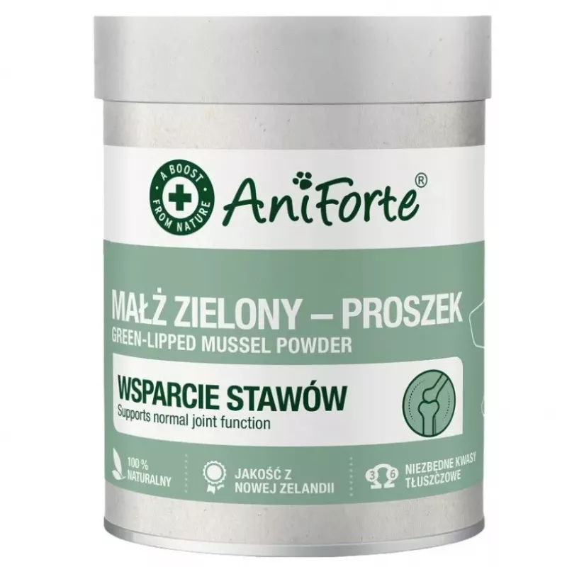 ANF ANIFORTE Green Lipped Mussel Polvo para perros y gatos - 100g