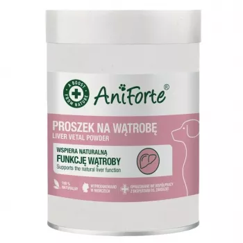 AniForte Liver Vital Polvo para perros - Apoyo hepático - 100g