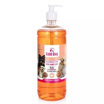Aceite de salmón GDD Gold Dog para perros y gatos - 1 L