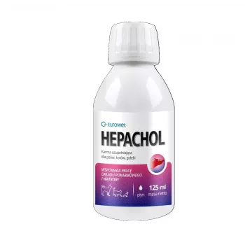 EWE EUROWET Hepachol soporte hepático para perros y gatos - 125ml