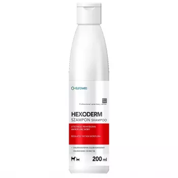 EWE EUROWET Hexoderm champú medicado para perros y gatos - 200 ml