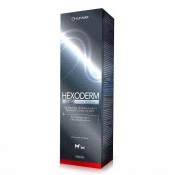 EWE EUROWET Hexoderm Excellence champú medicinal para perros y gatos - 200 ml