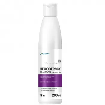EWE EUROWET Hexoderm-K champú medicinal para perros y gatos 200ml