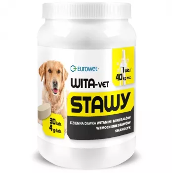 EWE EUROWET Wita-Vet Joints - complemento alimenticio para perros - 30 comprimidos