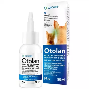 EWE EUROWET Otolan líquido removedor de cerumen para perros y gatos - 50 ml