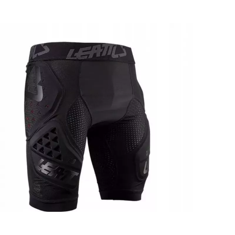 LEATT Impact Shorts 3DF 3.0 con protecciones, talla L, negro