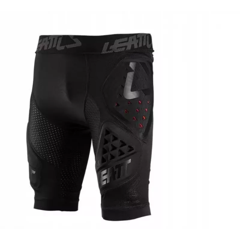 LEATT Impact Shorts 3DF 3.0 con protecciones, talla L, negro