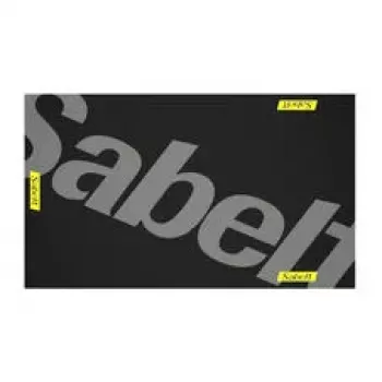 SABELT SIM RACING alfombrilla Sabelt Sim Floor Mat, 170 × 100 cm, antideslizante, negra