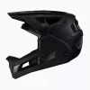 LEATT MTB Enduro 4.0 V23 casco de bicicleta con mentonera desmontable, talla M, negro