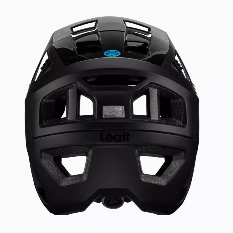 LEATT MTB Enduro 4.0 V23 casco de bicicleta con mentonera desmontable, talla M, negro