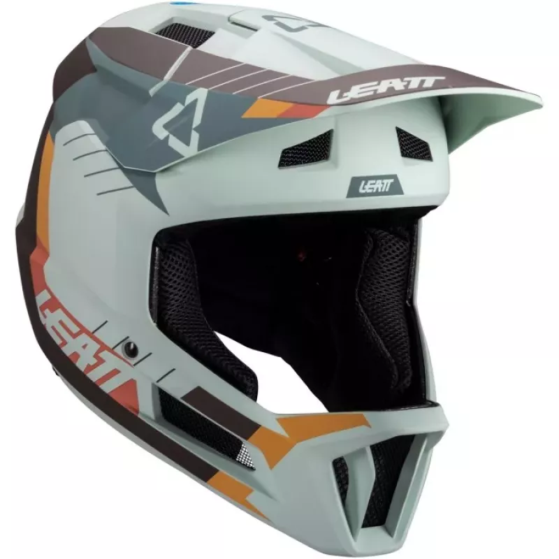 LEATT MTB Gravity 2.0 V25 casco de ciclismo integral talla M Mint