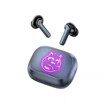 BXT Buxton BTW 8200 Racoon - Auriculares inalámbricos in-ear con estuche de carga, Blanco
