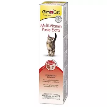 GMC GimCat Pasta multivitamínica Extra – Snack para gatos – 200g