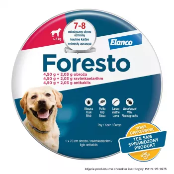 ENA ELANCO Foresto collar para perros de más de 8 kg