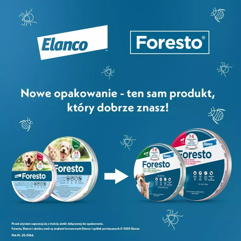 ENA ELANCO Foresto collar para perros de más de 8 kg