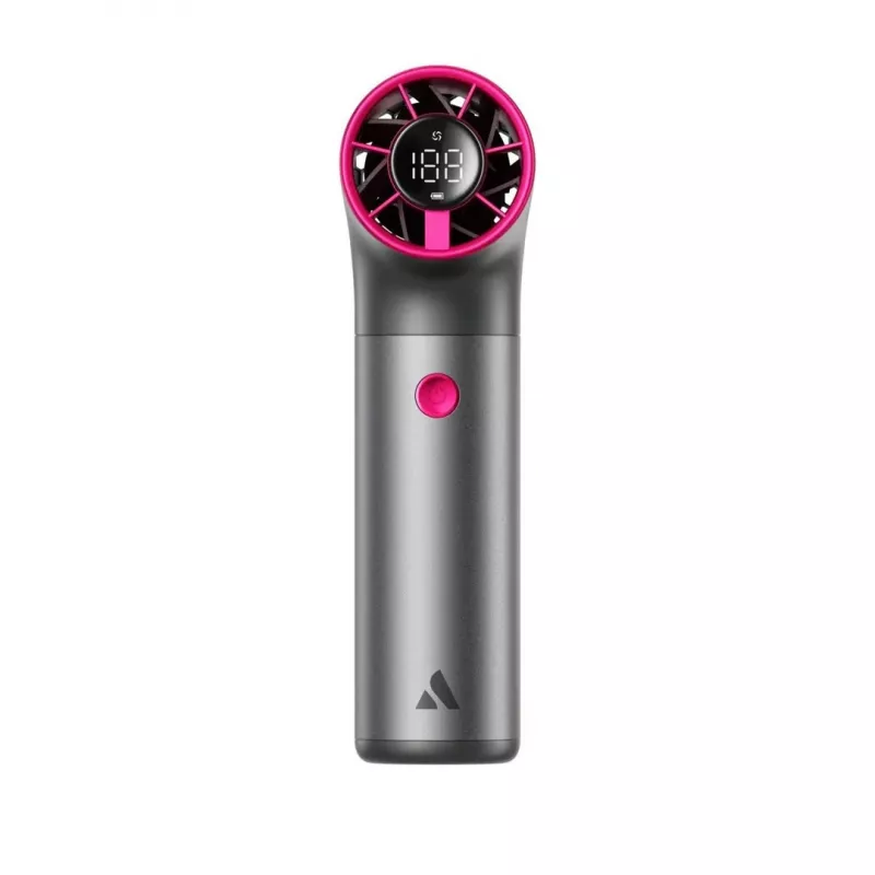 AEL Aecooly Aero Ultra ventilador de mano de alta velocidad, gris-púrpura