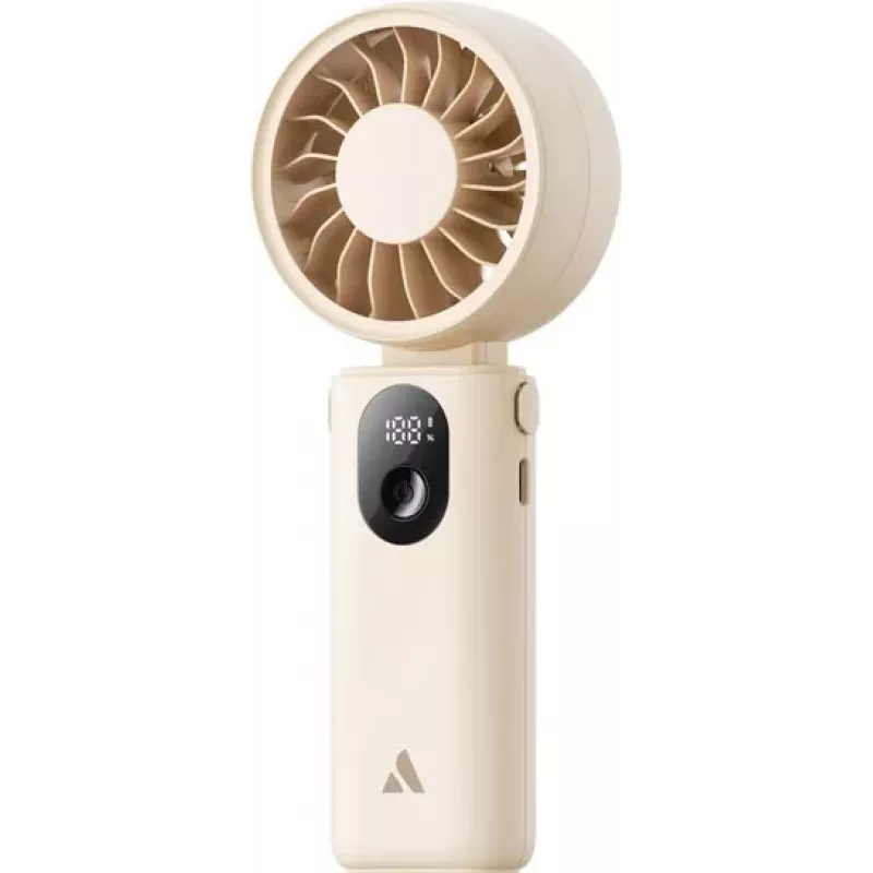 AEL Aecooly Halo 04 Ventilador de mano plegable, beige