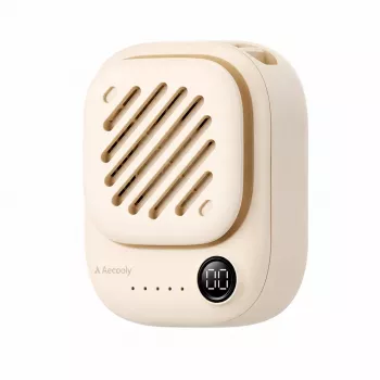 AEL Aecooly Click 01 Mini Ventilador de cuello portátil - beige